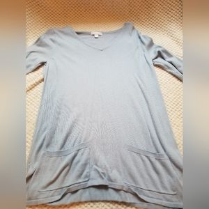 NY&Co light blue, long sweater